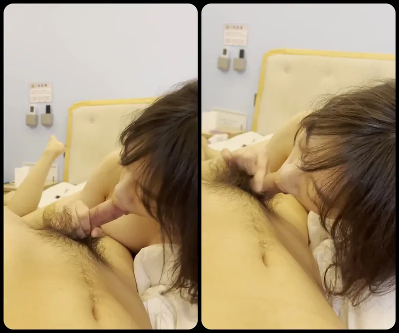 Ghệ ngoan bú láp cục thịt bự của anh