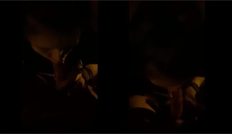 Cho cô bạn gái dâm mút dương vật trong công viên