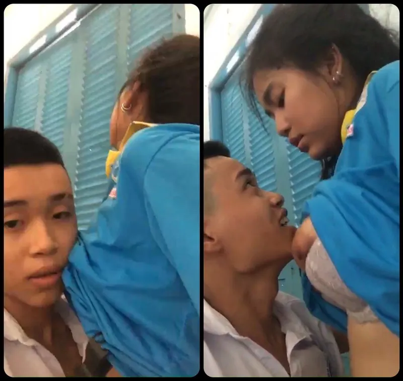 2 nữ sinh nện trong lớp học