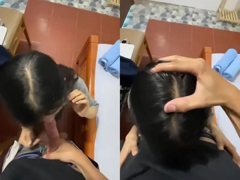 Xin má qua nhà bạn học thêm, học sinh nữ c3 bị anh bồ xả sữa chua vào mồm